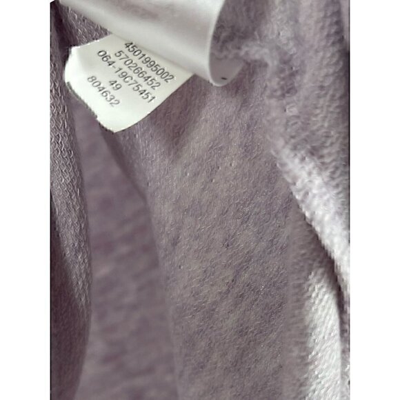 Chicos Zenergy Ruched-Sleeve Tunic Pullover Top Small 4/6 Heather Grey  soft - Picture 5 of 6